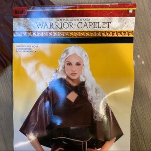Warrior goddess capelet